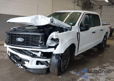 2024 Ford F-150 Stx из США, поврежденный, VIN 1FTEW2LP6RKD03892